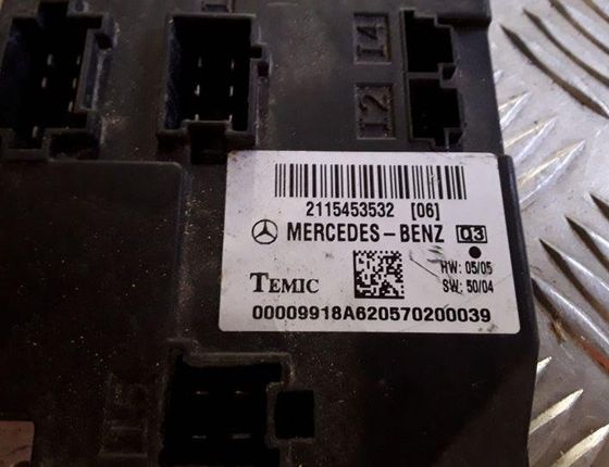 MERCEDES-BENZ E-Class W211/S211 (2002-2009) Comfort Control Unit 2115453532 25455594