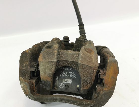 MERCEDES-BENZ A-Class W177 (2018-2024) Rear Left Brake Caliper A2474231800,A2474231900,A0001500300 17158641