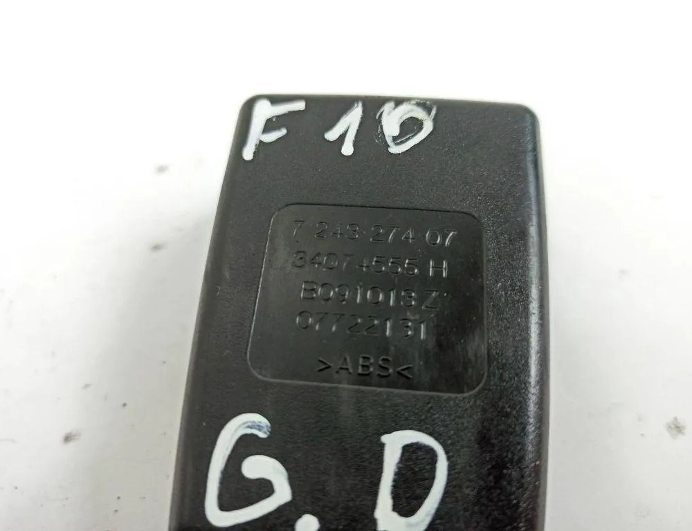 BMW 5 Series F10/F11 (2009-2017) Пряжка сиденья задняя правая 724327407,07722131,B091013,34074555 32866128