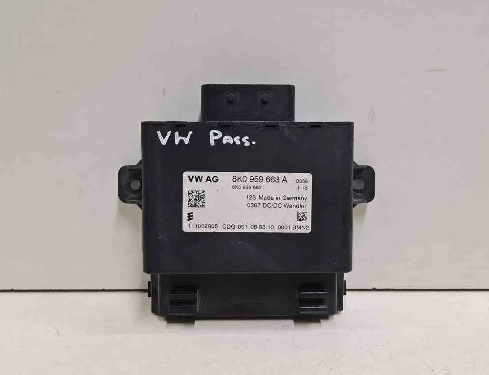 VOLKSWAGEN Passat B7 (2010-2015) Распределительная коробка 8K0959663A,8K0959663 32720269
