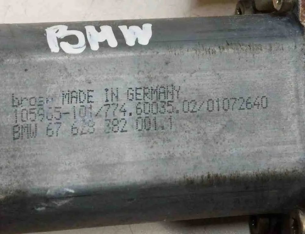 BMW 7 Series E65/E66 (2001-2008) Стеклоподъемник задней левой двери 67628382,01072640,105965101 32724890