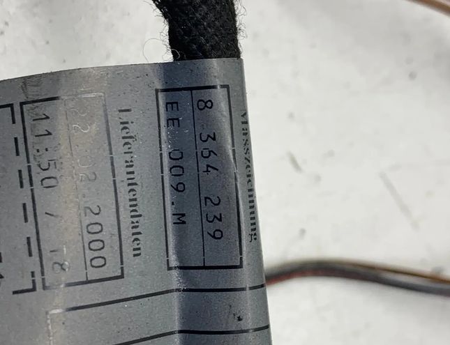 BMW 5 Series E39 (1995-2004) Rear Right Door Wiring 22022000,8364239 28569093