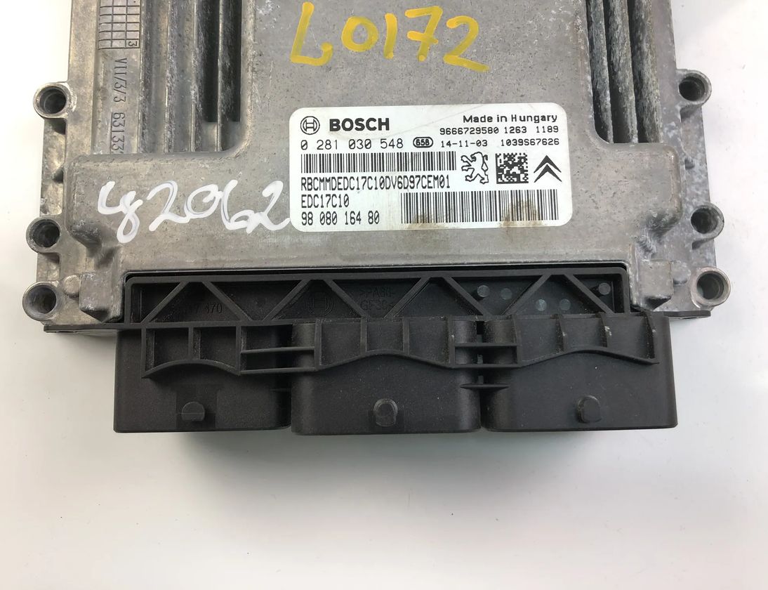 CITROËN C4 Cactus 1 generation (2014-2024) Engine Control Unit ECU 9808016480,0281030548 14584072