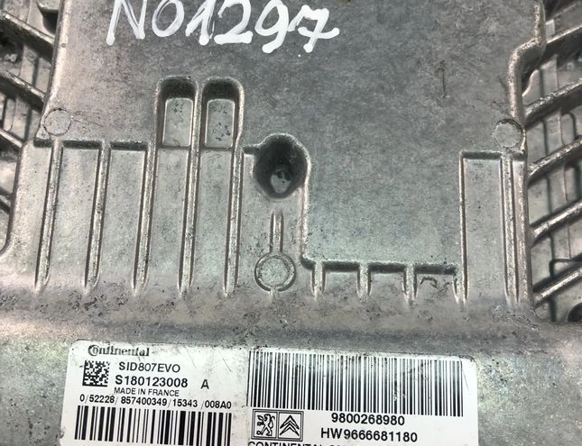 CITROËN DS3 1 generation (2010-2015) Блок управления двигателем 9800268980,9666681180 22599346