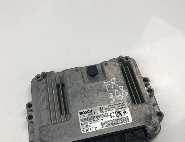 CITROËN Berlingo 2 generation (2008-2023) Engine Control Unit ECU 9664843780,0281013872 24422317