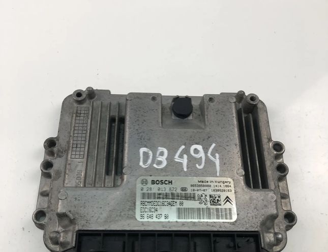 PEUGEOT 207 1 generation (2006-2009) Engine Control Unit ECU 9664843780,0281013872 27254118