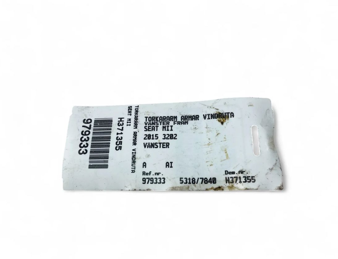 SEAT Mii 1 generation (2011-2023) Front Wiper Arms 1S1955409B 32093069