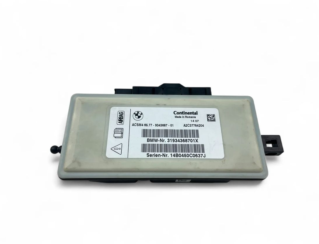 BMW 3 Series F30/F31 (2011-2020) SRS Control Unit 9343687 32098720