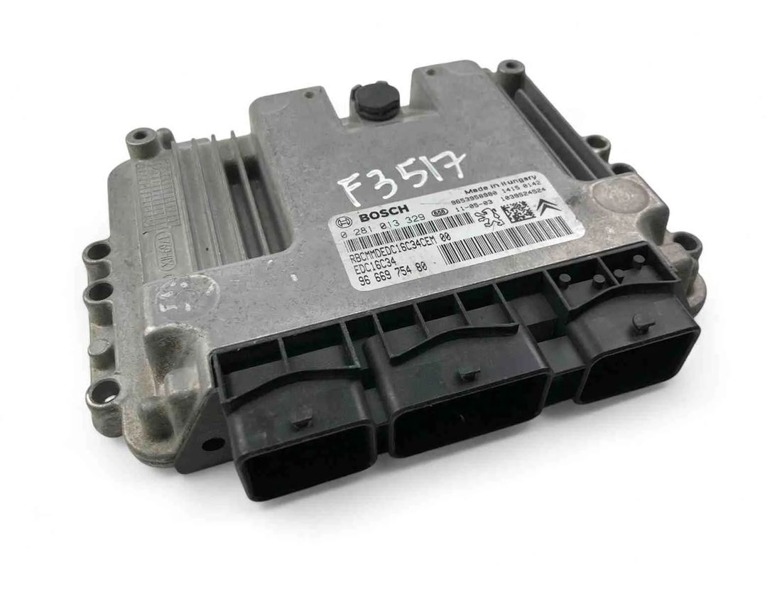 CITROËN Berlingo 2 generation (2008-2023) Engine Control Unit ECU 9666975480,0281013329 32558501
