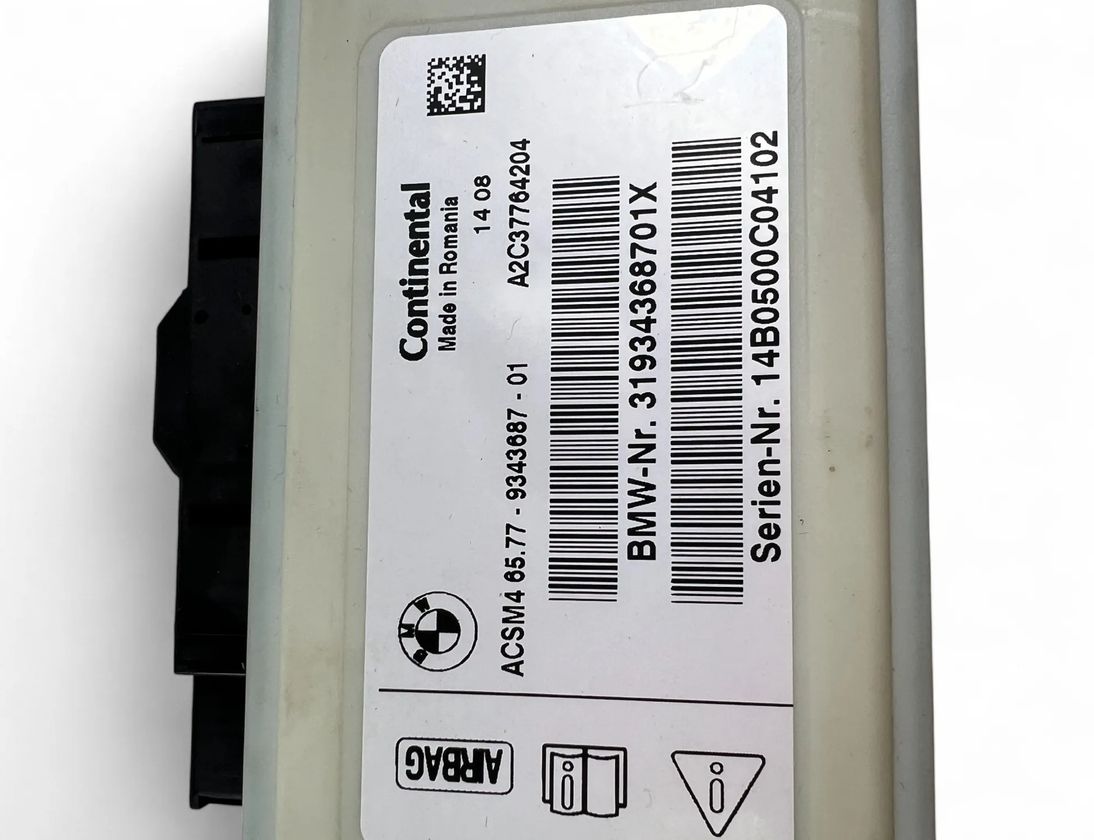 BMW 5 Series F10/F11 (2009-2017) Блок управления 9343687 33007848