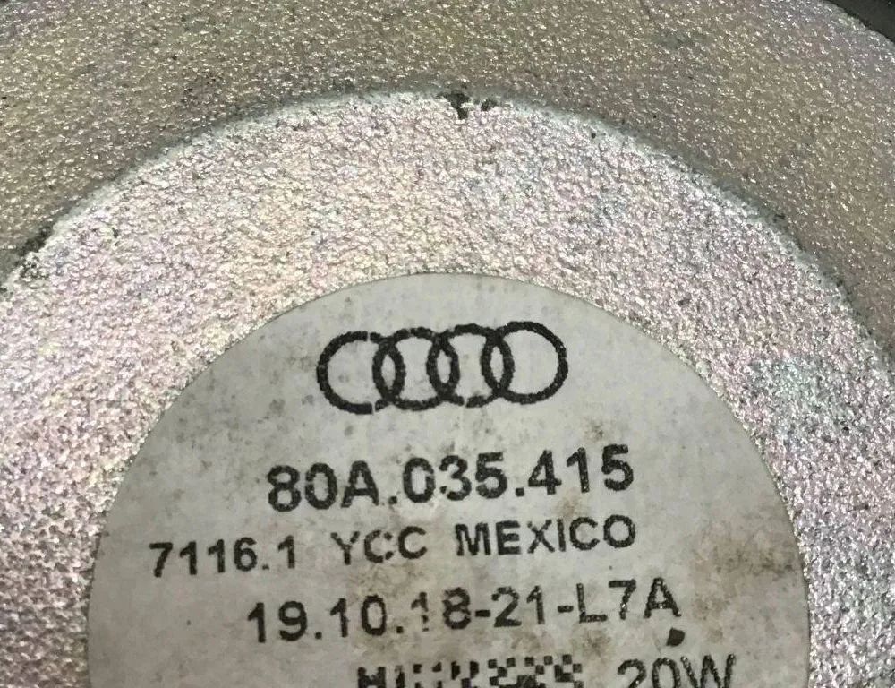 AUDI Q5 8R (2008-2017) Front Right Door Loudspeaker 80A035415 32200331