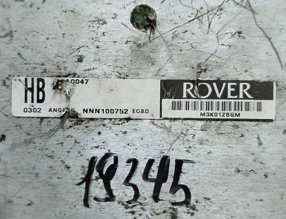 ROVER 75 1 generation (1999-2005) Engine Control Unit ECU nnn100752 31939479