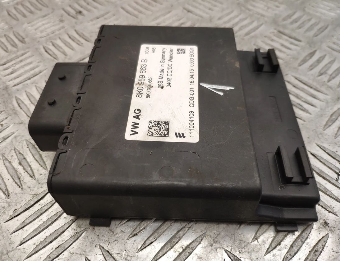 AUDI A5 Sportback 8T (2009-2011) Блок управления напряжением 8K0959663B 13762386