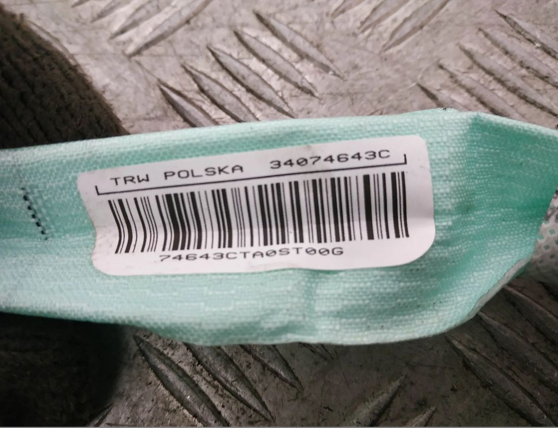 VOLKSWAGEN Passat B7 (2010-2015) Подушка безопасности потолка правая 3C0880742F,34074650B 17070053