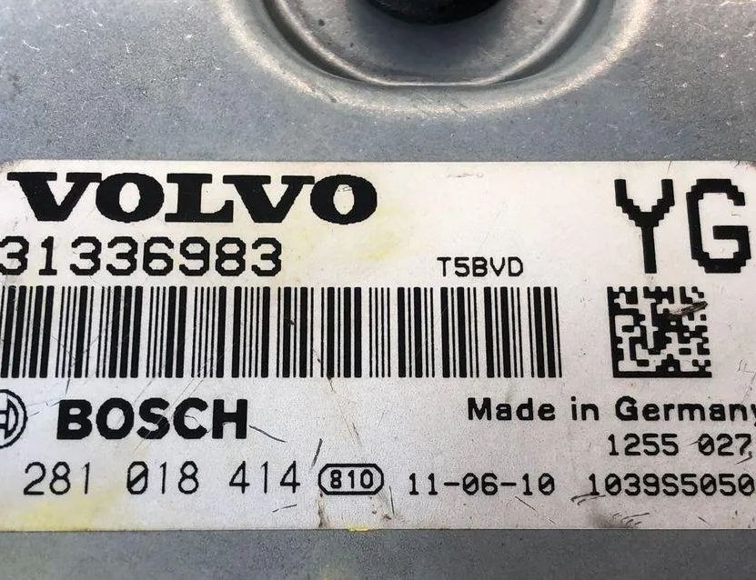 VOLVO S60 2 generation (2010-2020) Блок управления двигателем 31336983 30976270