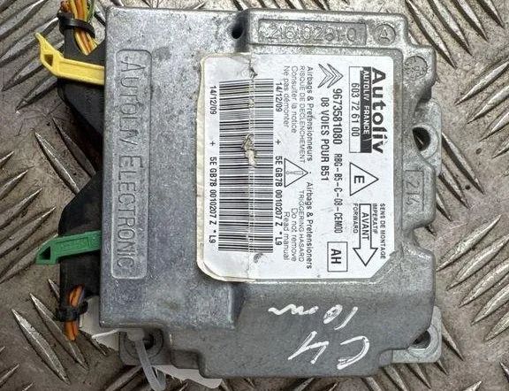 CITROËN C4 Picasso 1 generation (2006-2013) SRS Control Unit 603726100 31577108