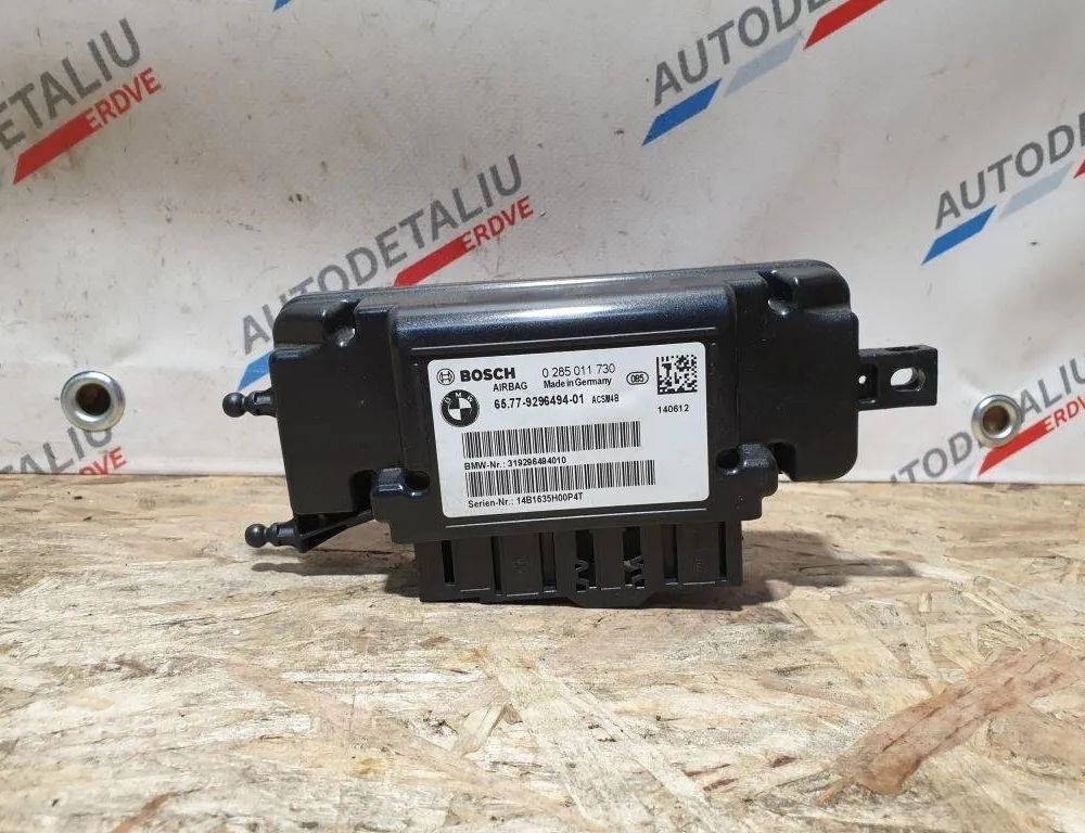 BMW 4 Series F32/F33/F36 (2013-2020) SRS Control Unit 0285011730,9296494,65779296494 32245280