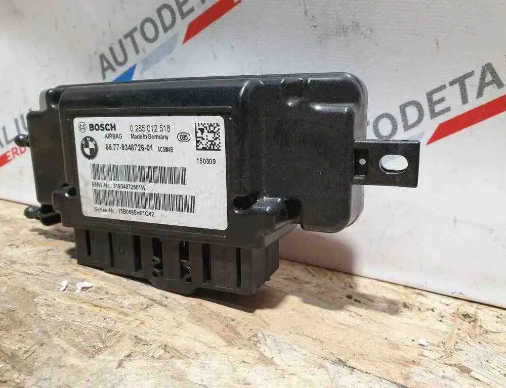 BMW 4 Series F32/F33/F36 (2013-2020) SRS Control Unit 9348726,9461918,0285012518 32614217
