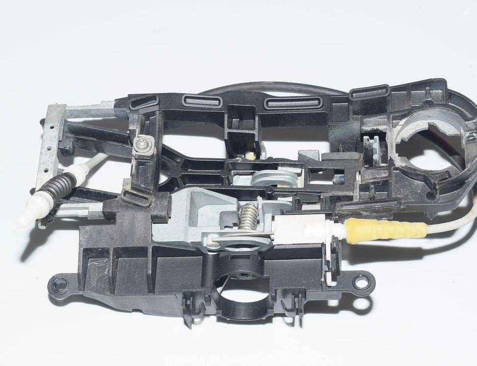 BMW 7 Series F01/F02 (2008-2015) Rear Left Door Interior Handle Frame 7187227 10031512