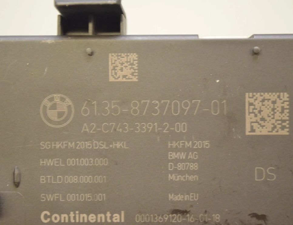 BMW 5 Series G30/G31 (2016-2023) Autmatic Bootlid Opening Kit 61319275119,61315A64C24,5A64C24 29083737