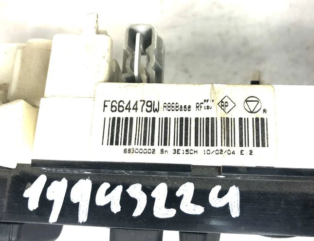 CITROËN C2 1 generation (2003-2009) БЛОК УПРАВЛЕНИЯ КОНДИЦИОНЕРА ВОЗДУХА / КЛИМАТА/ ПЕЧКИ (В САЛОНЕ) F664479W,69300002 19943224