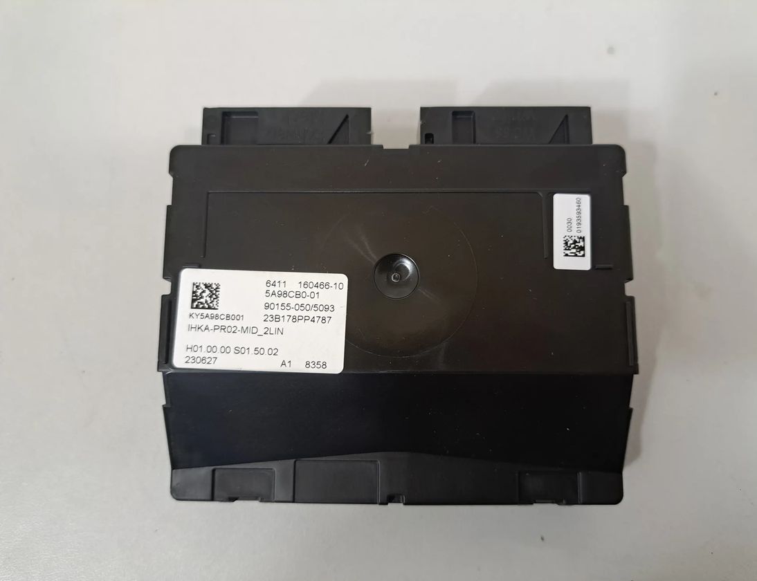 BMW X4 G02 (2018-2024) Climate control unit 5B60A04,5A9C7F9,5A759F9,5A71B27,5A68371,5B4C6F0,5B3ED63,5A98CB2,5A9C800,5A90EB8,5A80BA3,5A98CB0 27502697