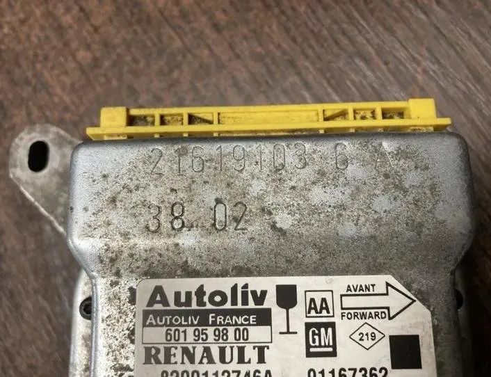 OPEL Vivaro A (2002-2006) SRS Control Unit 216191036A,601959800 27335918