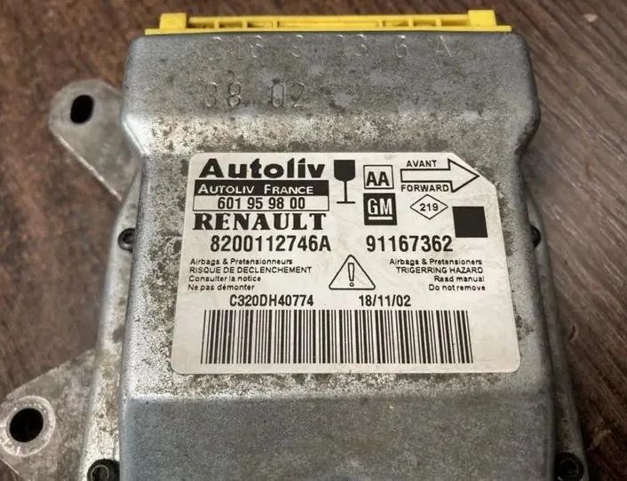 OPEL Vivaro A (2002-2006) SRS Control Unit 216191036A,601959800 27335918