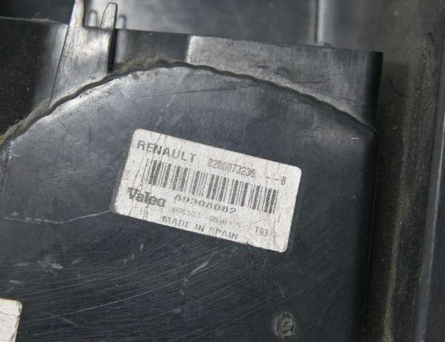 RENAULT Megane 2 generation (2002-2012) Rear Left Taillight 8200073236,89398082 24713349