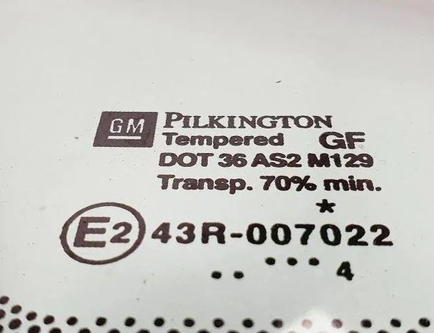 OPEL Zafira A (1999-2003) Front Right Window 464549018 31073817