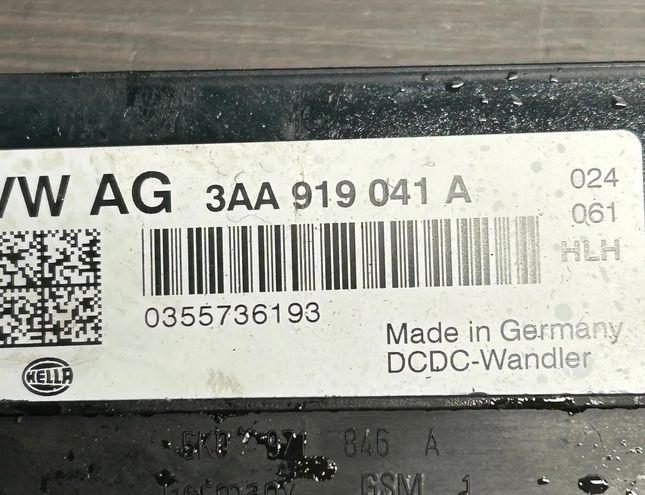 SKODA Superb 2 generation (2008-2015) Другие блоки управления 3AA919041A,1K971846A 28577047