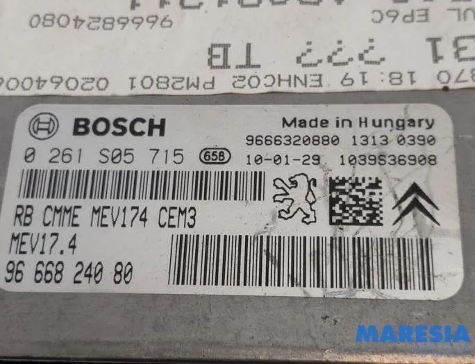 PEUGEOT 3008 1 generation (2010-2016) Engine Control Unit ECU BSI04EVK04,9666320880,1944K1,1944K2,0261S05715,9666824080,1039S36908,9663123380,6570A0,281201930C,966405908002,6580VV,6580VW,6160C1,1663371880,1677641180,0020310,NS06592716,966459080 27295770