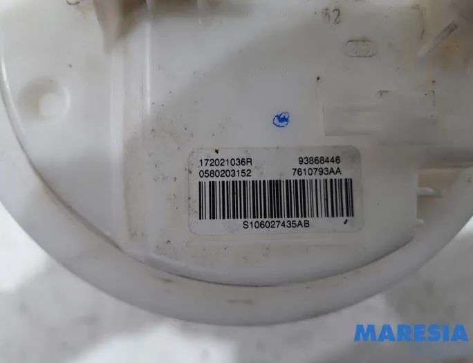 RENAULT Trafic 3 generation (2014-2023) Топливный насос 0580203152,172021036R,93868446,7610793AA,172021036R0 27759329