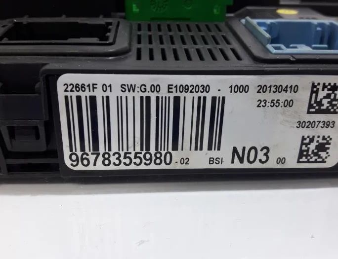 PEUGEOT 208 Peugeot 208 (2012-2015) Fuse Box 9678355980,BSIN03,96783559800 27773358