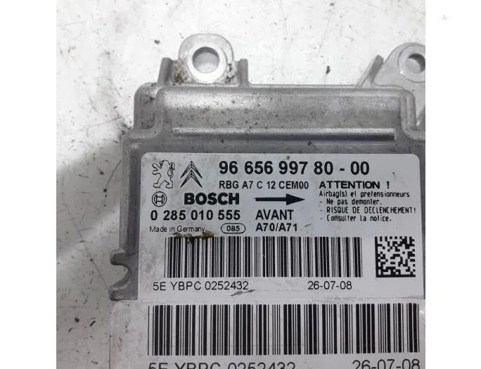 PEUGEOT 207 1 generation (2006-2009) Блок SRS 6546K0,9665699780,0285010555,6546K1 27825913