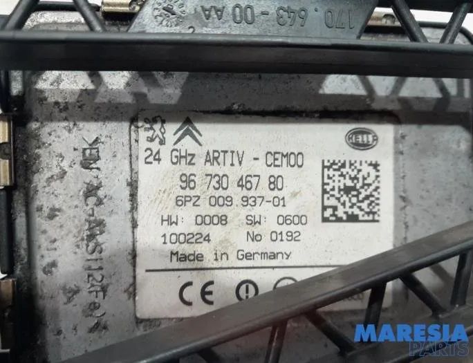 PEUGEOT 3008 1 generation (2010-2016) Distronic 9673171780,1611174280,6590KZ,6590LA,6590PF,6590PE,100224,6590JV,9673046780 27908403