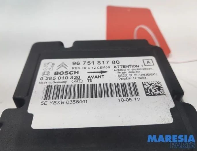 PEUGEOT 5008 1 generation (2009-2016) SRS Control Unit 27924661