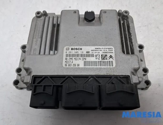 CITROËN DS3 1 generation (2010-2015) Engine Control Unit ECU 9664834180,9663123380,9666951980,0261S05191,9666325680,6580YJ,1663371380,6160C1,BSIEVXO100 30360006