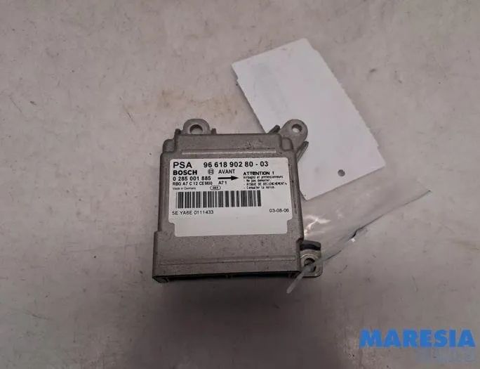 PEUGEOT 207 1 generation (2006-2009) SRS Control Unit 654664,6546K0,9661890280 31800468