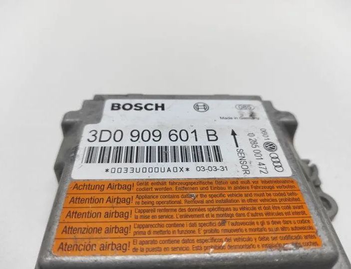 VOLKSWAGEN Touareg 1 generation (2002-2010) SRS Control Unit 3D0909601B,0285001472 22729122