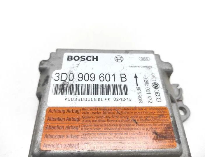 VOLKSWAGEN Touareg 1 generation (2002-2010) SRS Control Unit 3D0909601B,0285001472 22729153