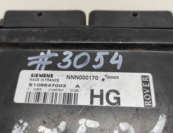 ROVER 75 1 generation (1999-2005) Engine Control Unit ECU NNN000170 31990021