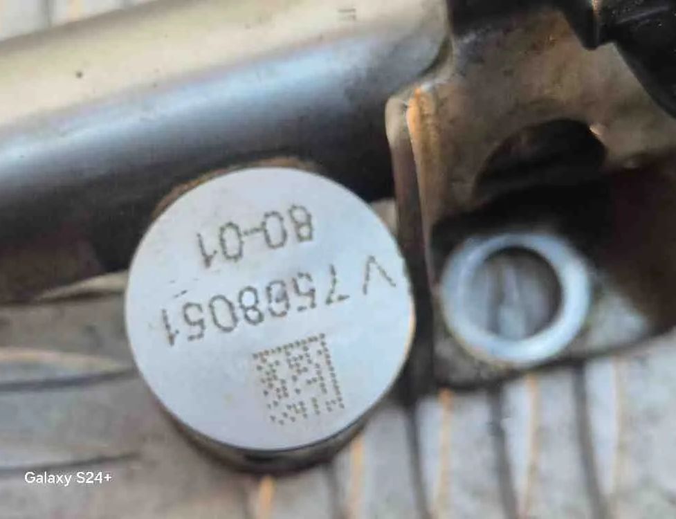 PEUGEOT 207 1 generation (2006-2009) Fuel Rail V754043980,7540439,V756805180 32600496