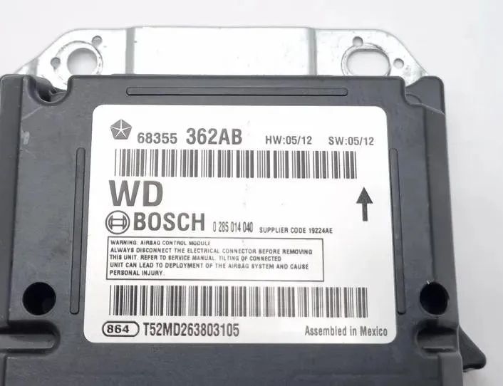 DODGE Durango 3 generation (2010-2024) SRS Control Unit 68355362AB,0285014040,T52MD263803105 24784242