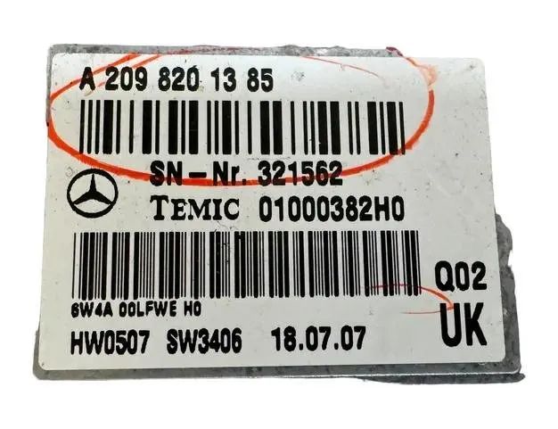 MERCEDES-BENZ M-Class W164 (2005-2011) Другие блоки управления A2098201385,321562 26578543