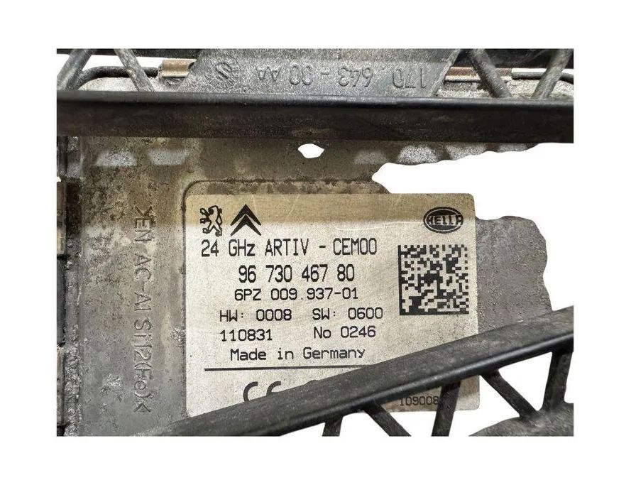 PEUGEOT 5008 1 generation (2009-2016) Distronic 9673046780 30457641