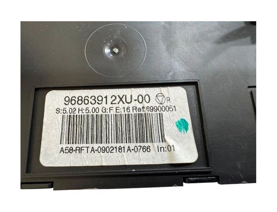 CITROËN C3 Picasso 1 generation (2008-2016) Other Control Units 96863912XU 30822707