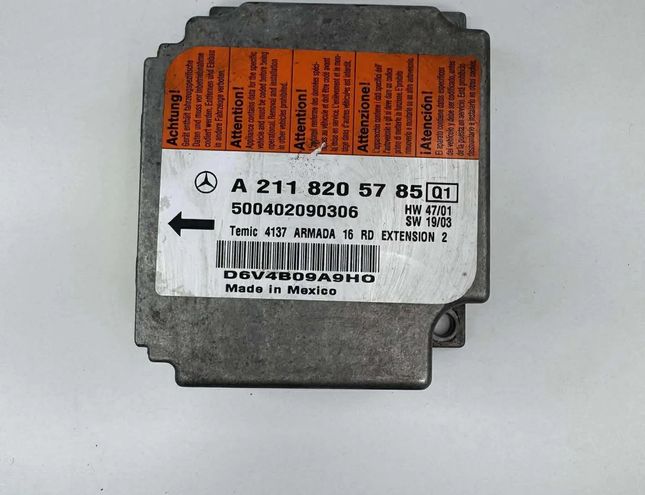 MERCEDES-BENZ E-Class W211/S211 (2002-2009) SRS Control Unit A2118205785,500402090306,D6V4B09A9H0 33074919