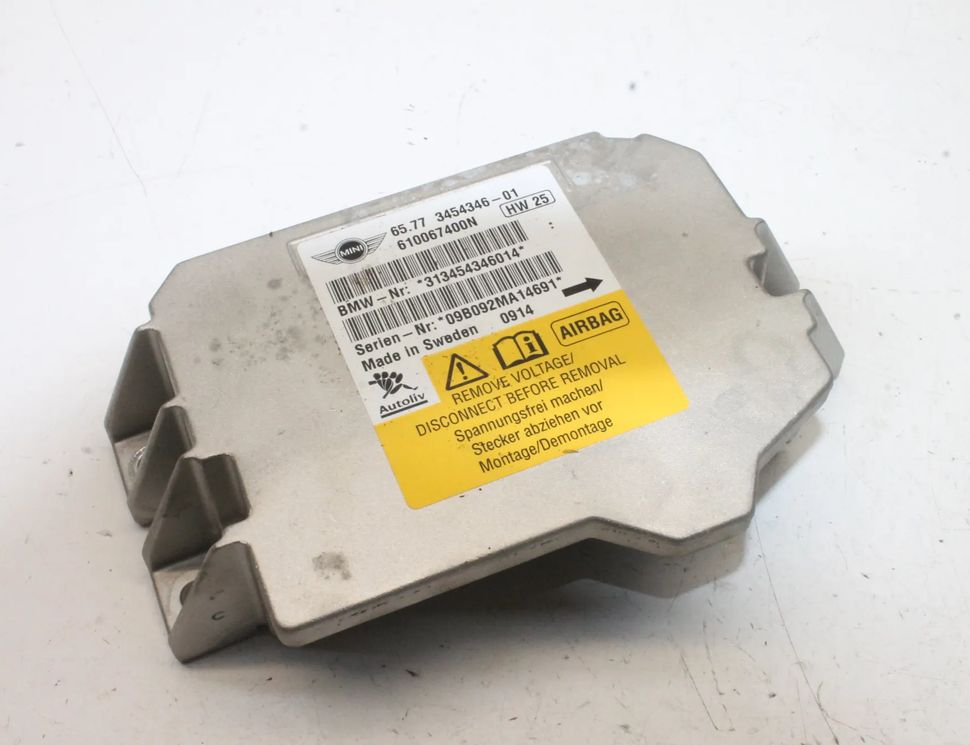 MINI Cooper R56 (2006-2015) SRS Control Unit 345434601 20250038