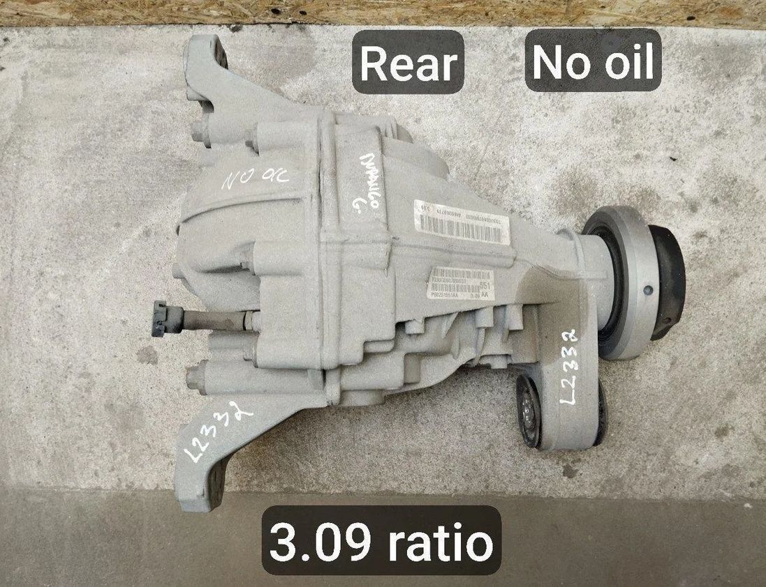 DODGE Durango 3 generation (2010-2024) Rear Differential 68251551AA 24842371